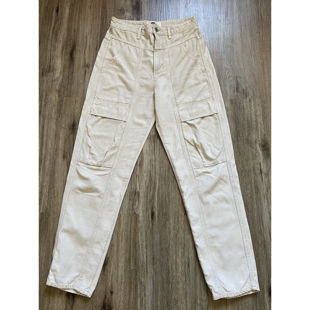 Vintage Citizens Of Humanity Surplus Tapered Cargo Utility Pants Size 26